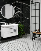 Ca’ Pietra Zen Marble Honed Finish Grand Basket Weave — official gallery image 6