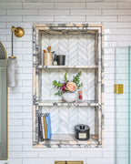 Ca’ Pietra Zen Marble Honed Finish Leaf Mosaic — official gallery image 10