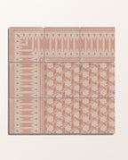 Ca’ Pietra Aventuras Ziggy Border Terracotta Porcelain — official gallery image 11