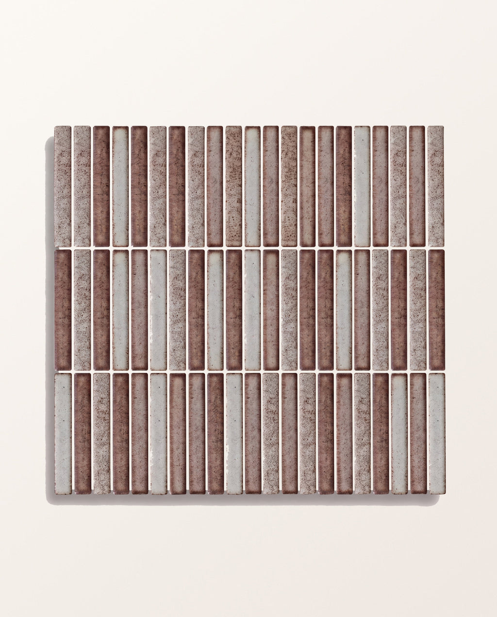 Ca’ Pietra Bamboo Lustre Porcelain Mosaic Cappuccino — official gallery image 2