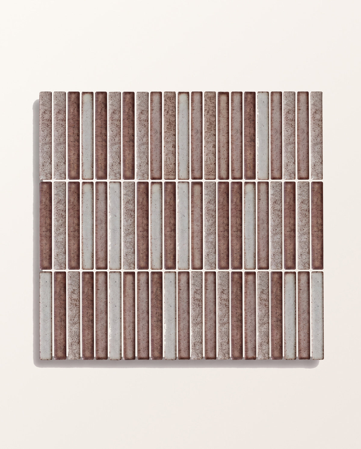 Ca’ Pietra Bamboo Lustre Porcelain Mosaic Cappuccino — official gallery image 2