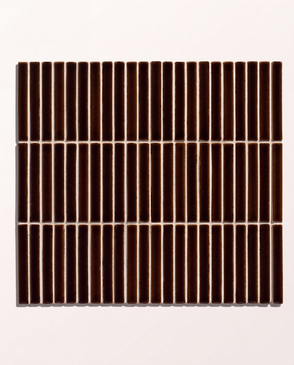 Ca’ Pietra Bamboo Porcelain Mosaic Caramel — official gallery image 2
