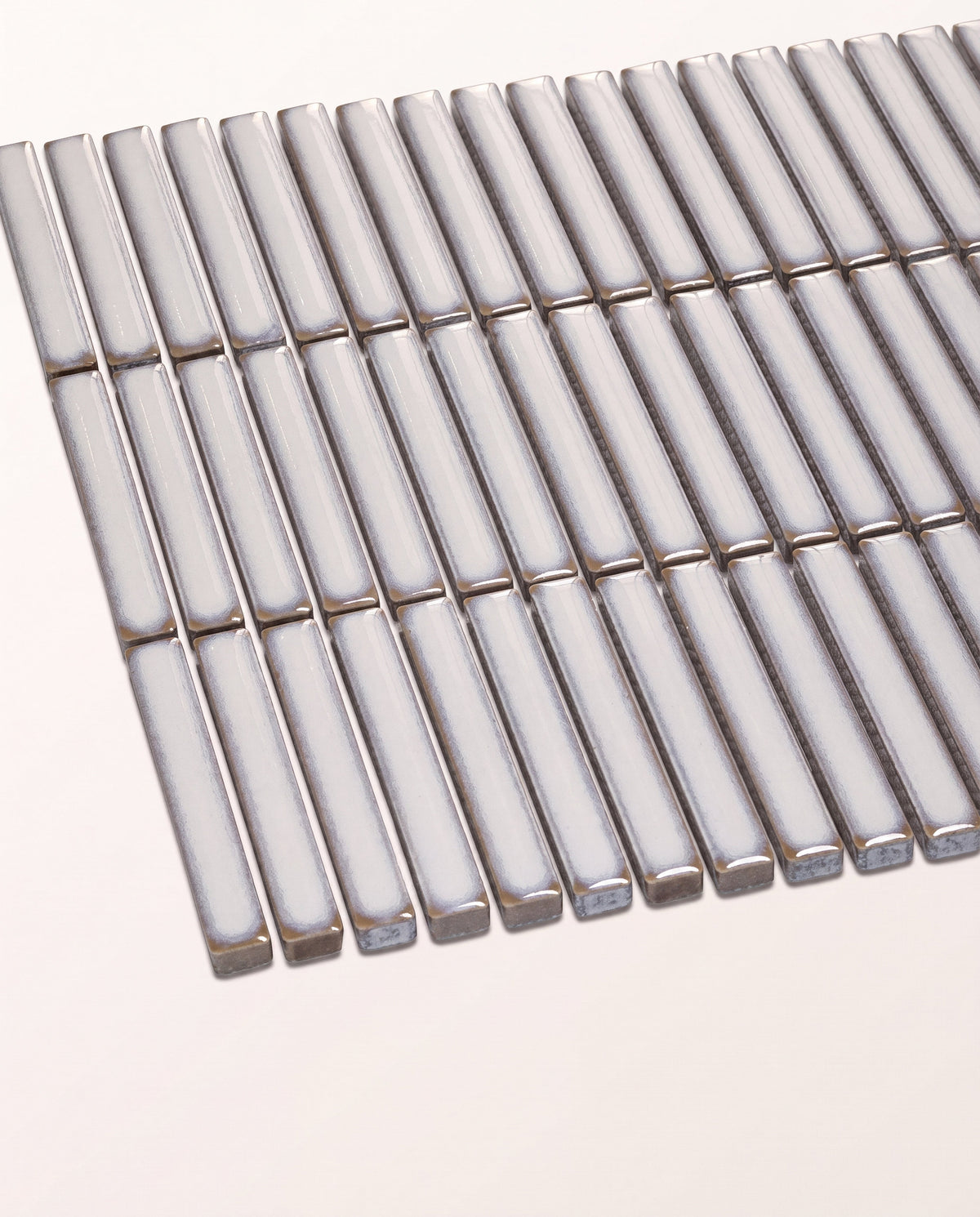 Ca’ Pietra Bamboo Porcelain Mosaic White — official gallery image 8