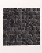 Ca’ Pietra Enso Cobble Mosaic Cube Charcoal — official gallery image 2