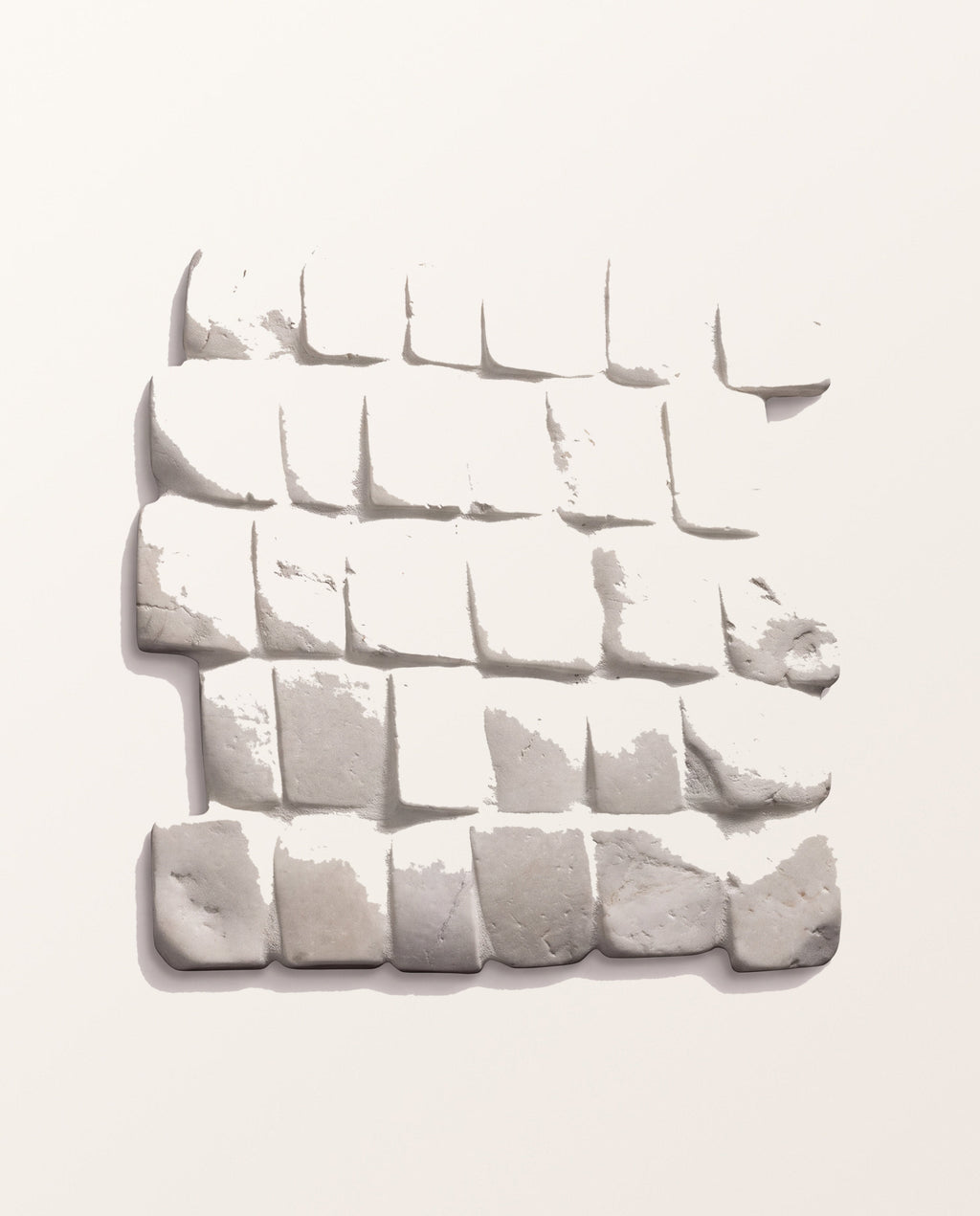 Ca’ Pietra Enso Cobble Mosaic Strip Chalk — official gallery image 12