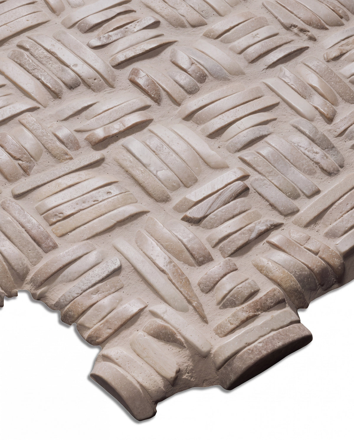 Ca’ Pietra Enso Mosaic Organic Basketweave — official gallery image 7