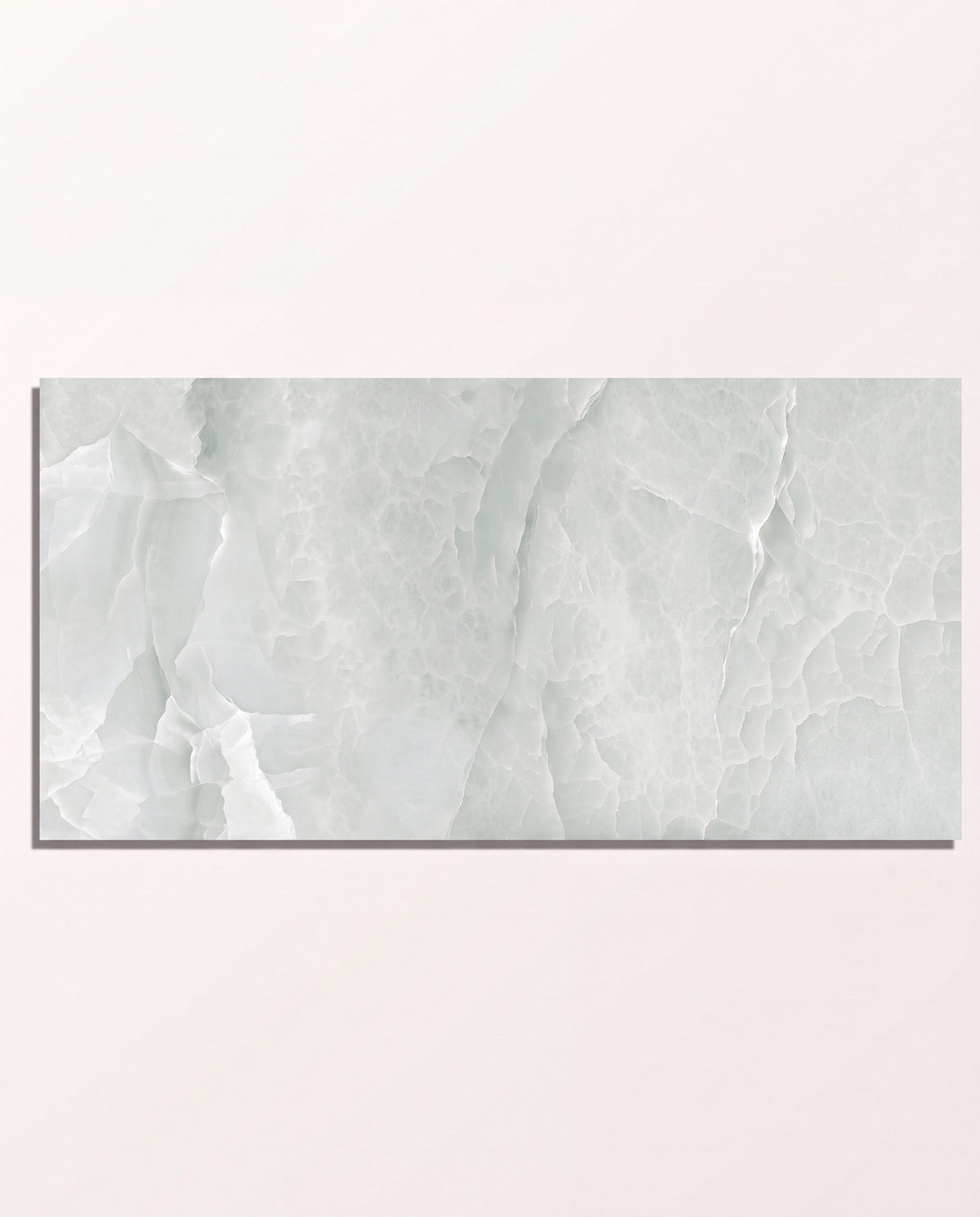 Ca’ Pietra Illusion Whisper Onyx Porcelain Polished Mist — official gallery image 2