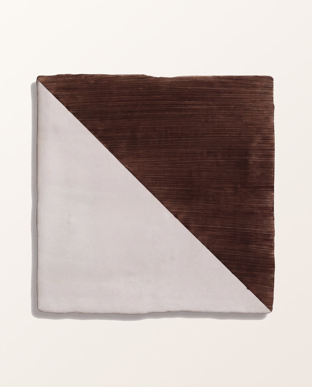 Ca’ Pietra STUDIO Jamboree Handpainted Ceramic Chocolate Tri — official gallery image 2