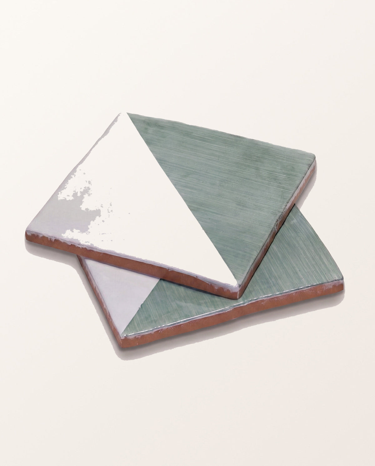 Ca’ Pietra STUDIO Jamboree Handpainted Ceramic Thyme Tri — official gallery image 3