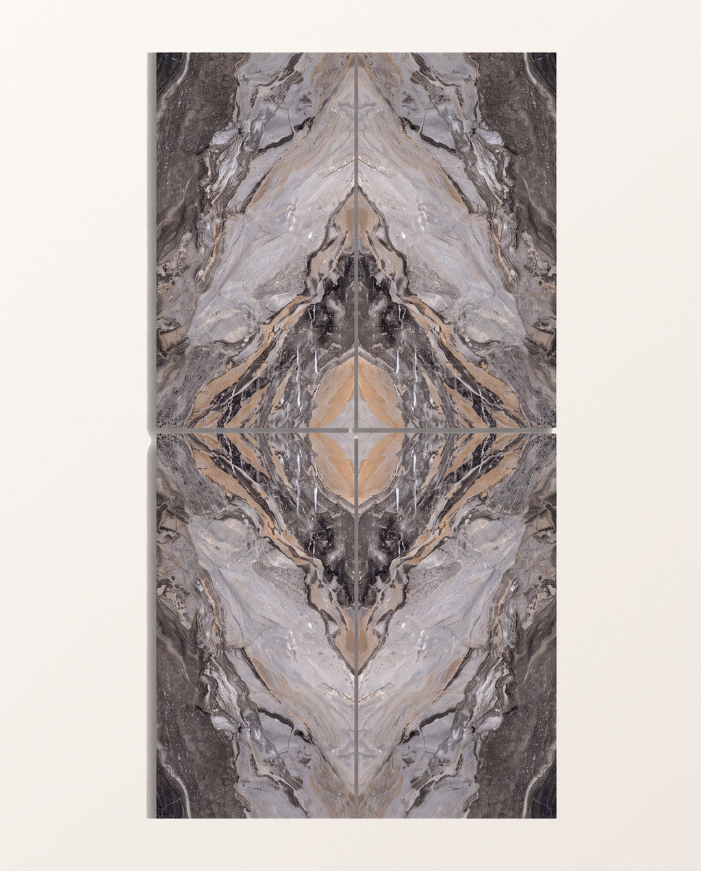 Ca’ Pietra Magnifique Porcelain Nero Bookmatched — official gallery image 2