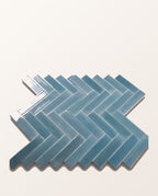 Ca’ Pietra Medina Brick Porcelain Aqua — official gallery image 4