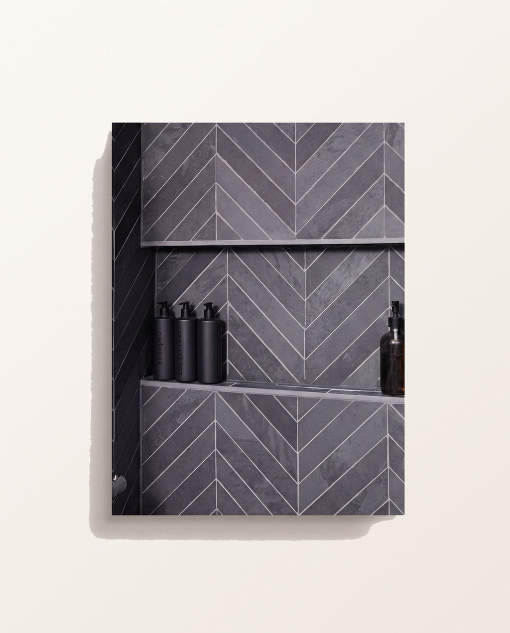 Ca’ Pietra Metropolitan Slate Chevron Riven Finish — official gallery image 3