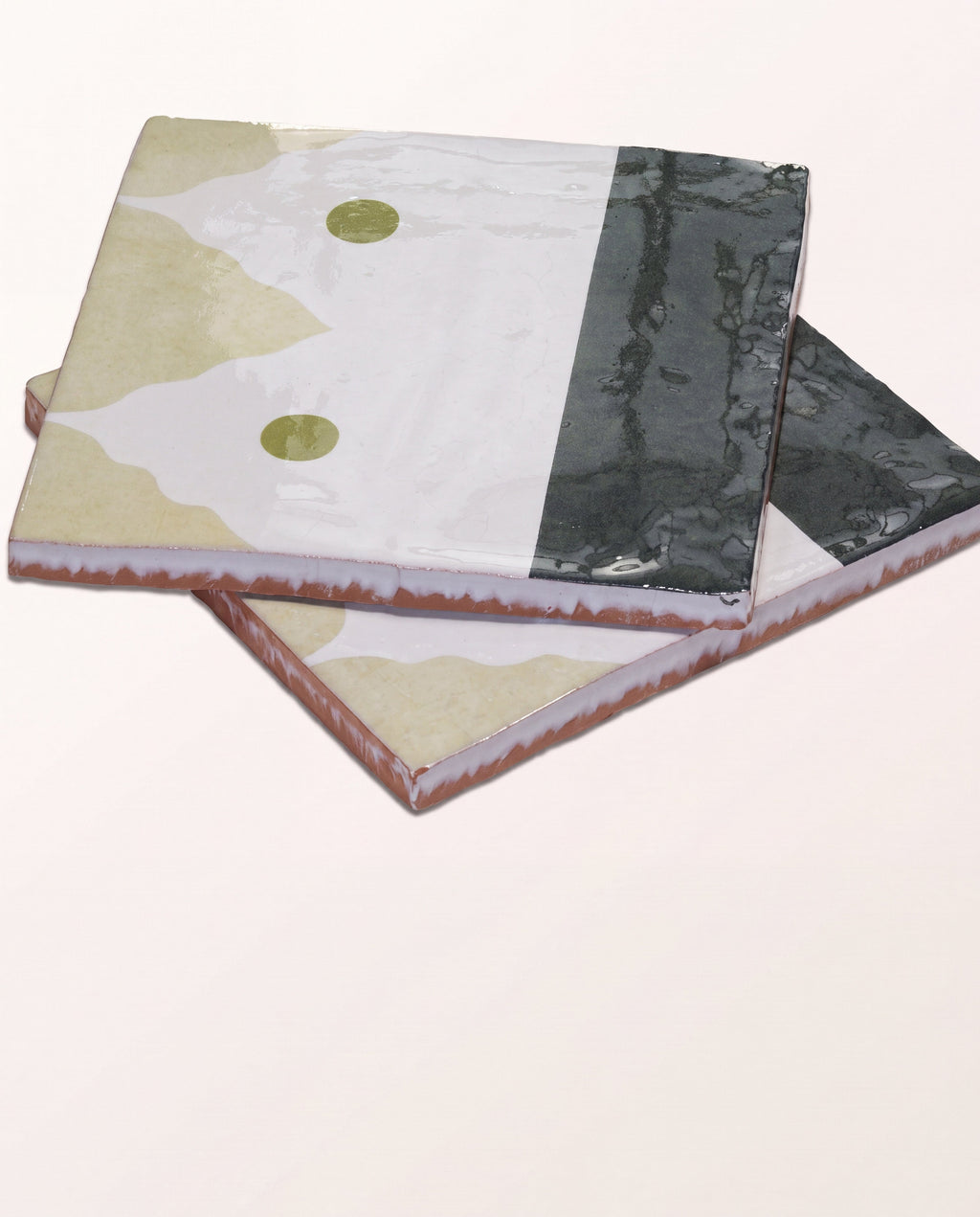 Ca’ Pietra STUDIO Minaret Green Dot Ceramic — official gallery image 2