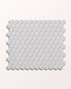 Ca’ Pietra Mono Hex Porcelain Mosaic Blanc — official gallery image 5