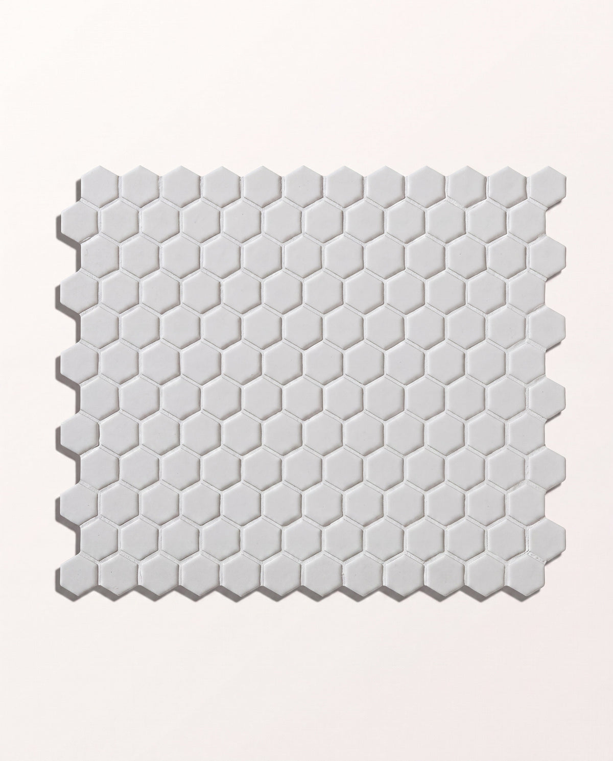 Ca’ Pietra Mono Hex Porcelain Mosaic Blanc — official gallery image 5