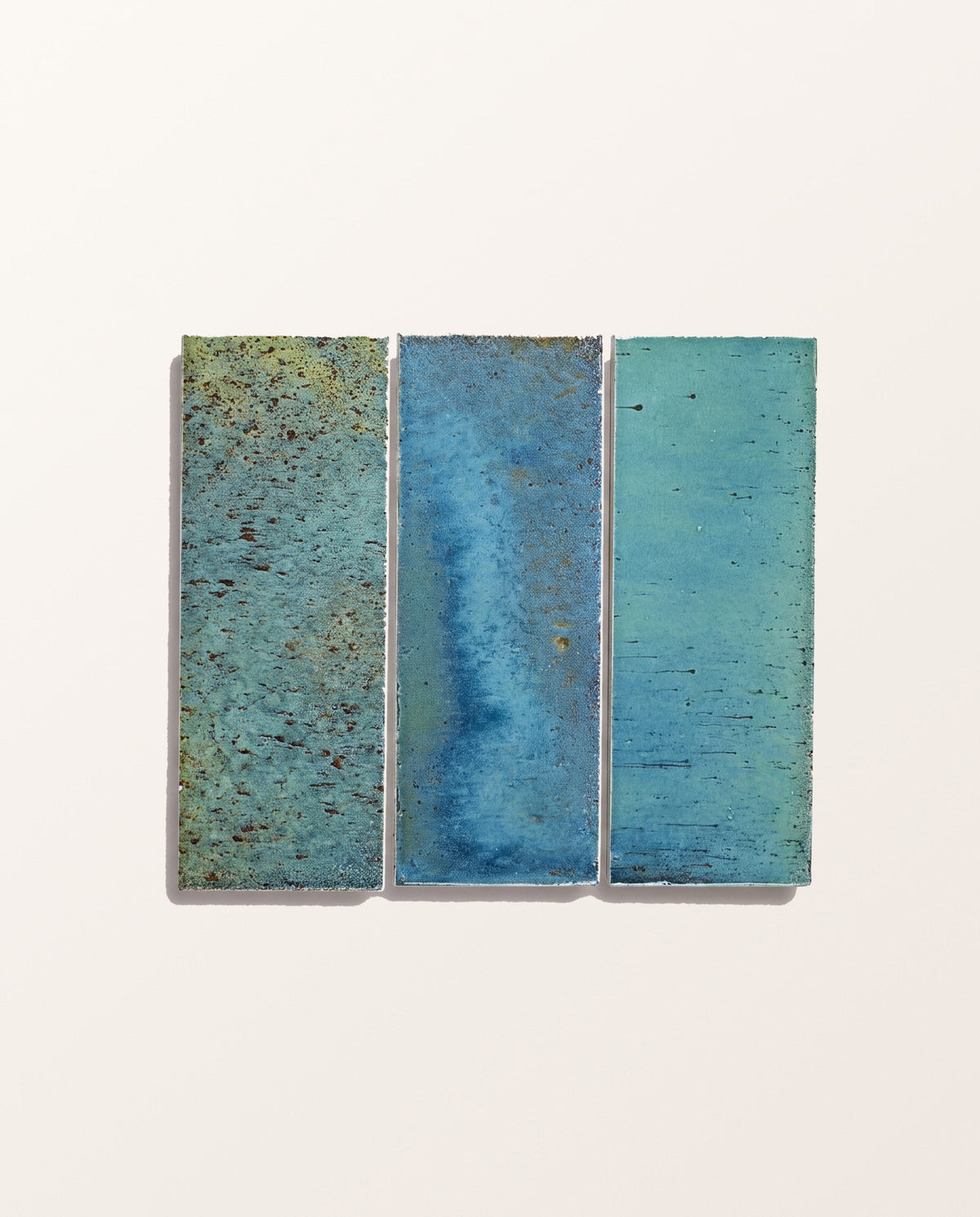 Ca’ Pietra Pottery Porcelain Ocean Blue Brick — official gallery image 4