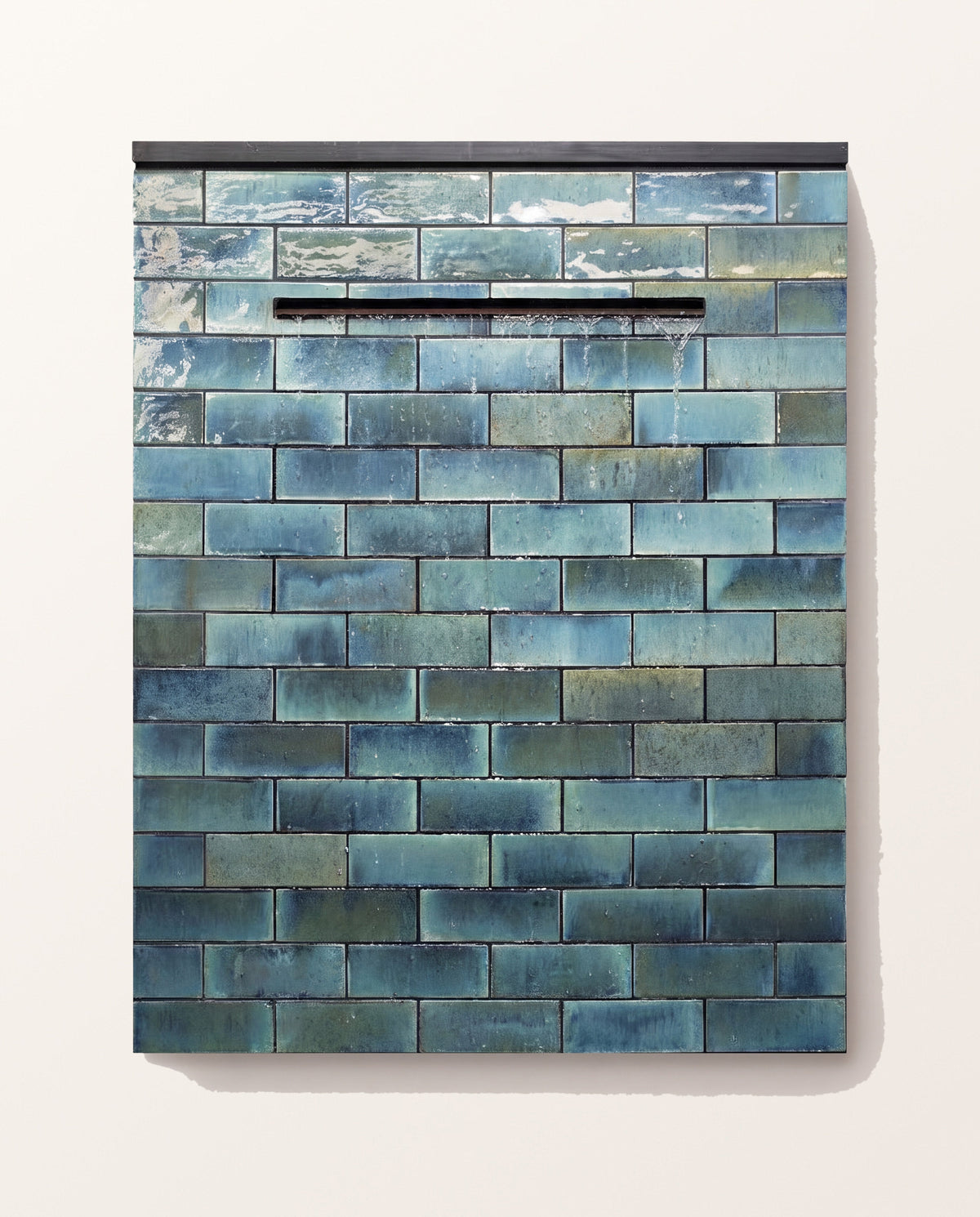 Ca’ Pietra Pottery Porcelain Ocean Blue Brick — official gallery image 3
