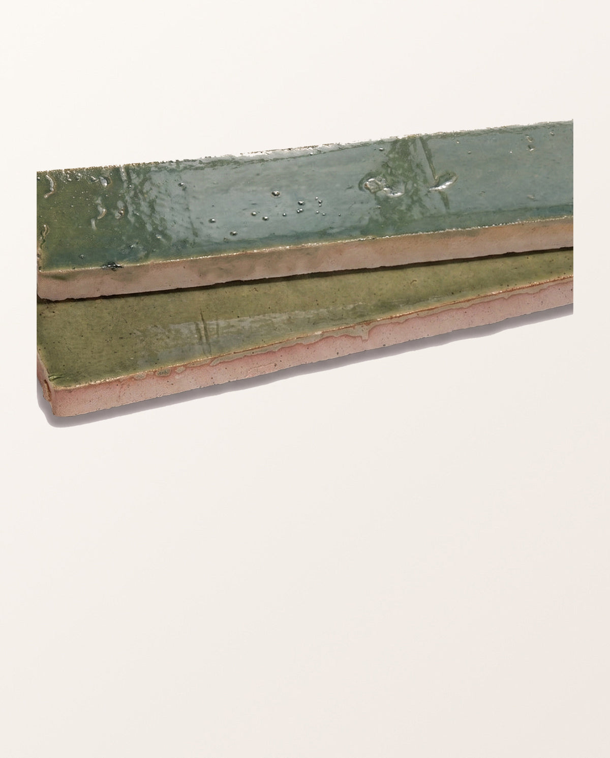 Ca’ Pietra Stone Glaze Ceramic Olive Leaf Gloss Brick — official gallery image 9