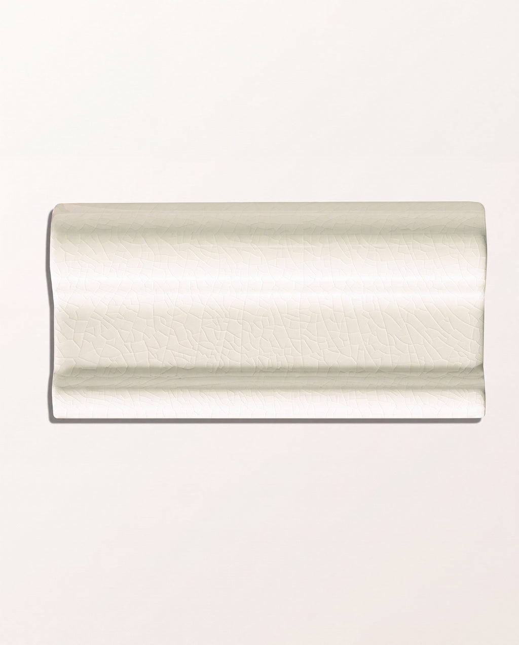 Ca’ Pietra Victorian Style™ Wall Ceramic Antique White Dado Crackle Glaze — official gallery image 1
