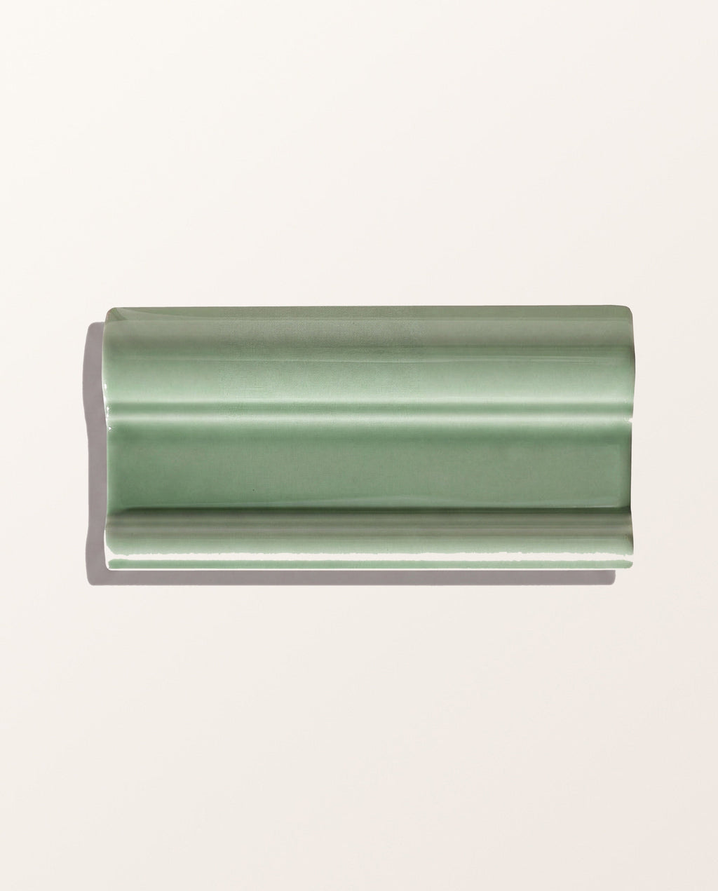 Ca’ Pietra Victorian Style™ Wall Ceramic Cabbage Green Dado — official gallery image 2