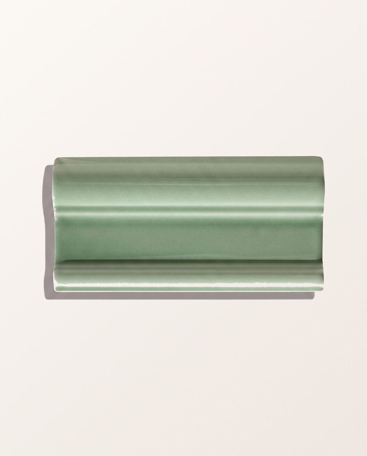 Ca’ Pietra Victorian Style™ Wall Ceramic Cabbage Green Dado — official gallery image 2