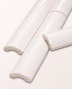 Ca’ Pietra Victorian Style™ Wall Ceramic Cotton White Simple Beading — official gallery image 4
