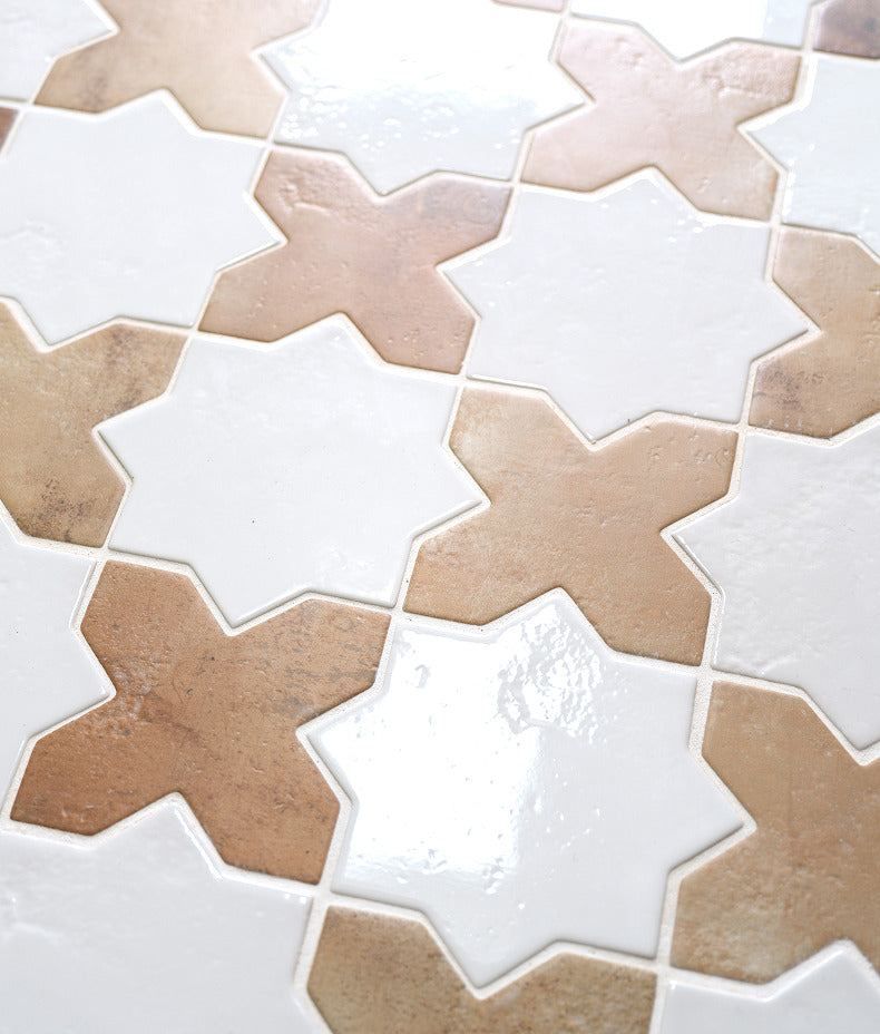 Ca’ Pietra Fez Porcelain Star White — official gallery image 2