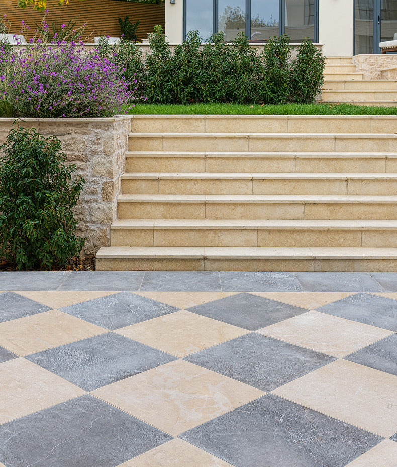 Ca’ Pietra Hazlebury Limestone Tumbled & Etched — official gallery image 2