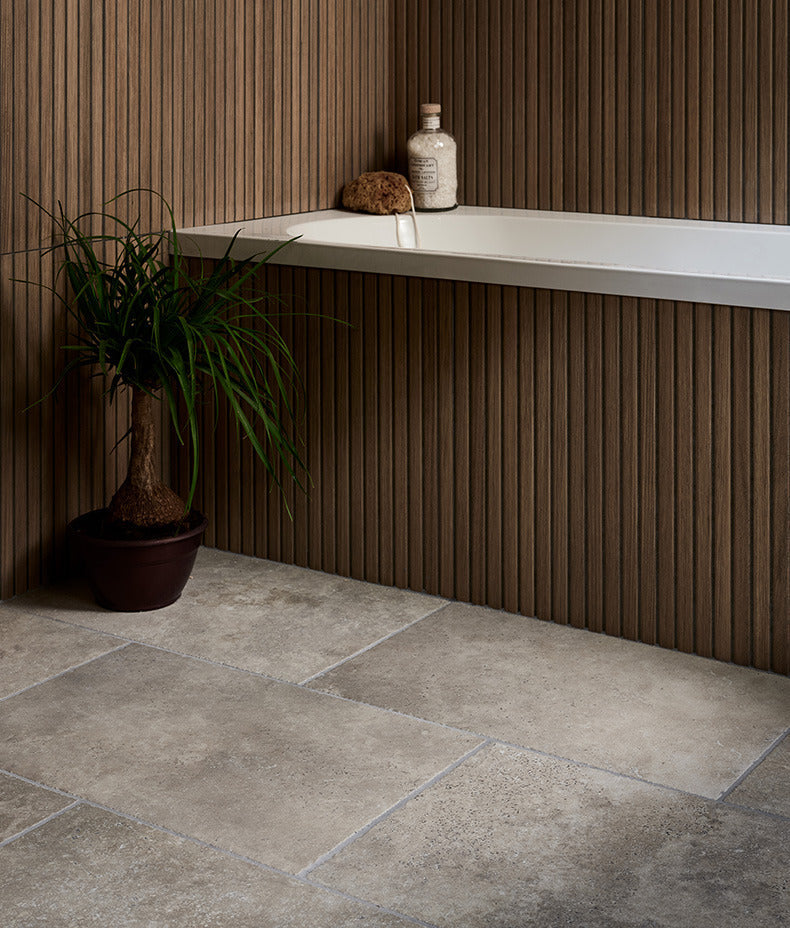 Ca’ Pietra Kinfolk Porcelain Teak — official gallery image 1
