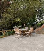 Ca’ Pietra Lithos Porcelain Paving Textured Blanc — official gallery image 3