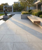 Ca’ Pietra Lithos Porcelain Paving Textured Blanc — official gallery image 5