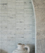 Ca’ Pietra Long Island Marble Bamboo Mosaic — official gallery image 5