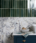 Ca’ Pietra Medici Viola Marble Honed Brick — official gallery image 3