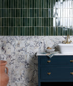 Ca’ Pietra Medici Viola Marble Honed Brick — official gallery image 4