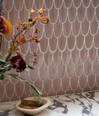Ca’ Pietra Preen Porcelain Mosaic Blush — official gallery image 3