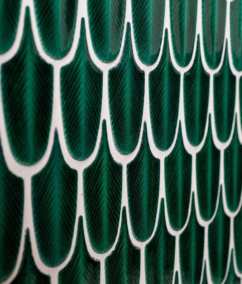 Ca’ Pietra Preen Porcelain Mosaic Emerald — official gallery image 2