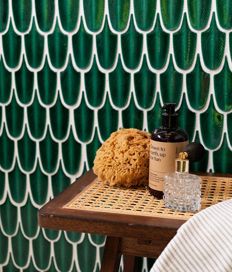 Ca’ Pietra Preen Porcelain Mosaic Emerald — official gallery image 3
