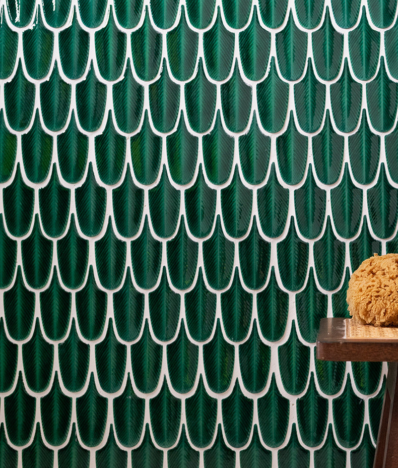 Ca’ Pietra Preen Porcelain Mosaic Emerald — official gallery image 4