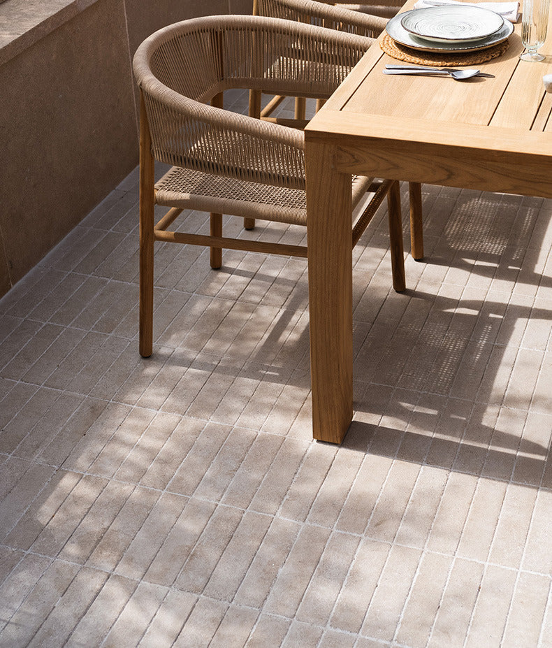 Ca’ Pietra Reform Composite Stone Tumbled Bianco — official gallery image 4