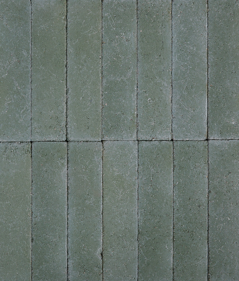 Ca’ Pietra Reform Composite Stone Tumbled Leaf Green — official gallery image 2