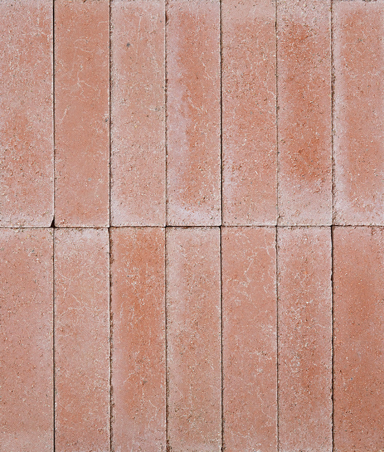 Ca’ Pietra Reform Composite Stone Tumbled Salmon Pink — official gallery image 2