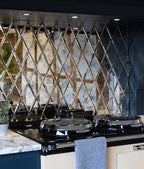 Ca’ Pietra Rococo Glass Mirror Diamond Mercury — official gallery image 2