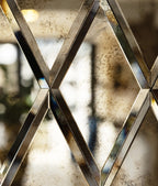 Ca’ Pietra Rococo Glass Mirror Diamond Mercury — official gallery image 4