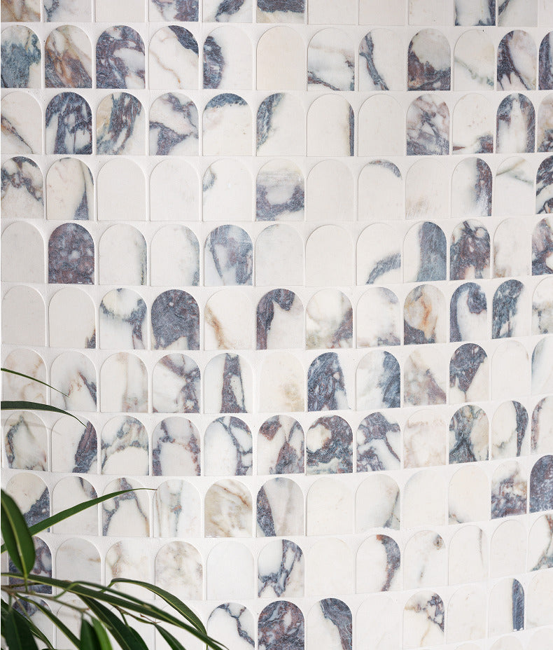 Ca’ Pietra Savoy Novo Porcelain Matt Arch Mosaic — official gallery image 3