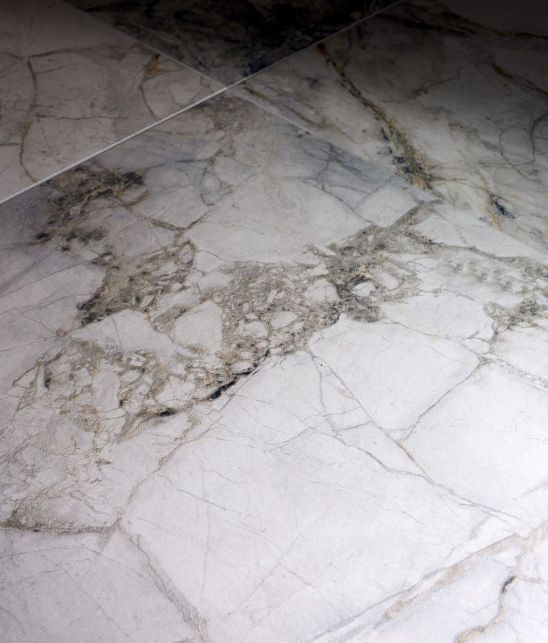 Ca’ Pietra Sculpture Grande Porcelain Invisible Blue — official gallery image 5