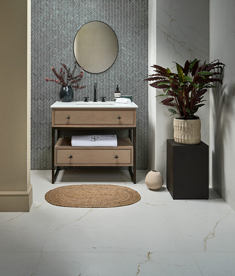 Ca’ Pietra Sculpture Grande Porcelain Oro — official gallery image 6