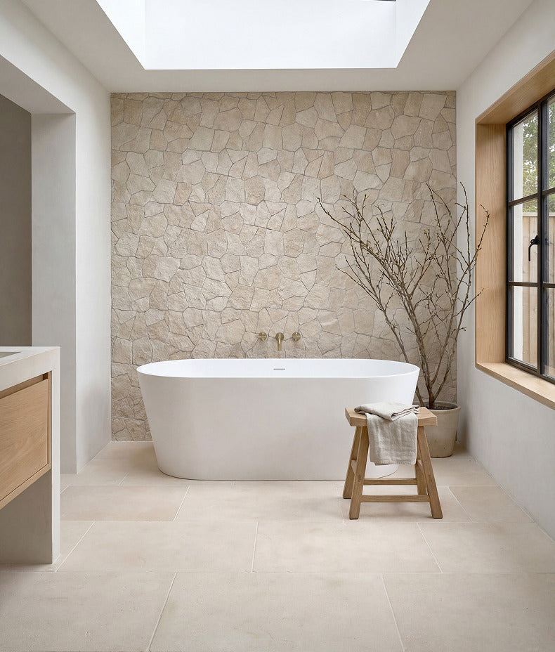 Ca’ Pietra Sierra Porcelain Textured — official gallery image 1