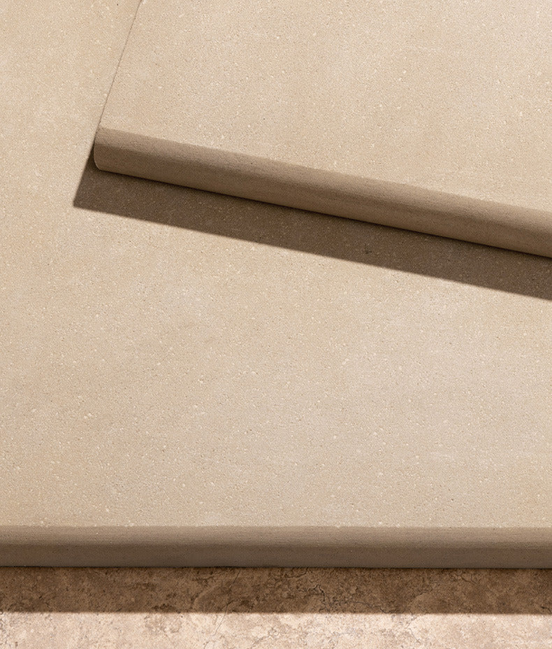 Ca’ Pietra Trafalgar Sandstone Etched Bullnosed Coping — official gallery image 1