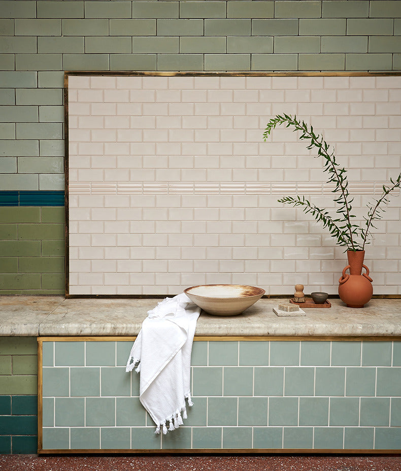 Ca’ Pietra Tunstall Ceramic Brick Deep White — official gallery image 4