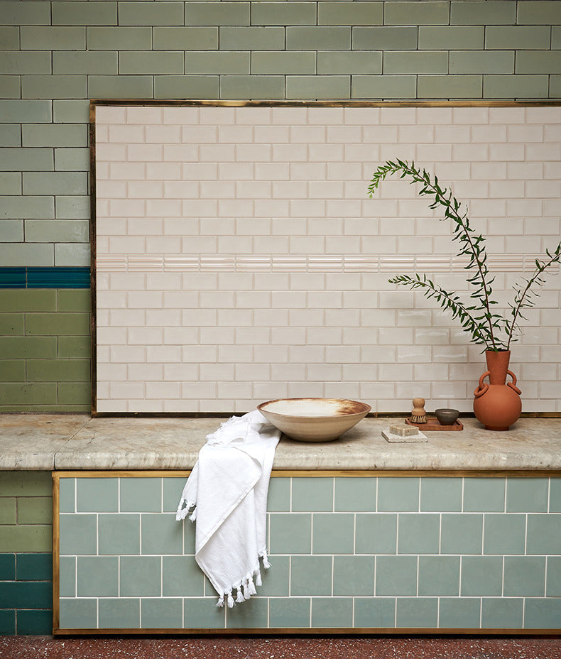 Ca’ Pietra Tunstall Ceramic Brick Deep White — official gallery image 4